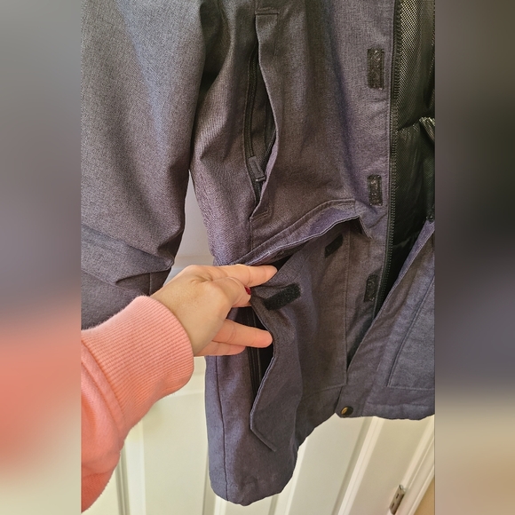 Columbia Boys Nordic Strider Charcoal Gray Jacket Medium - Picture 5 of 17